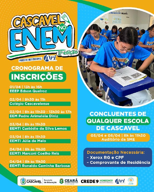 Cascavel no Enem - 2ª edição