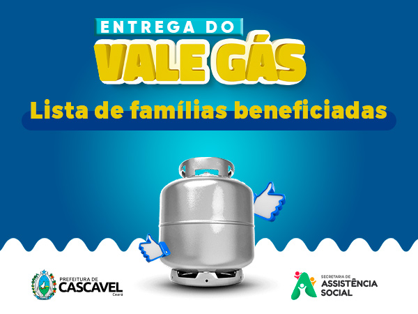 LISTA DE BENEFICIÁRIOS DO VALE GÁS SOCIAL - ABRIL/2024